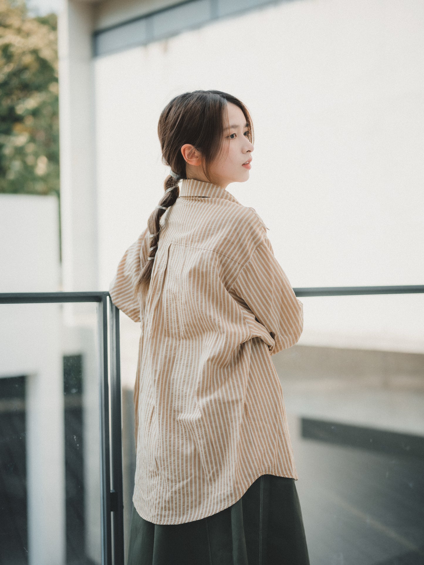 上班！直條紋襯衫｜2色入