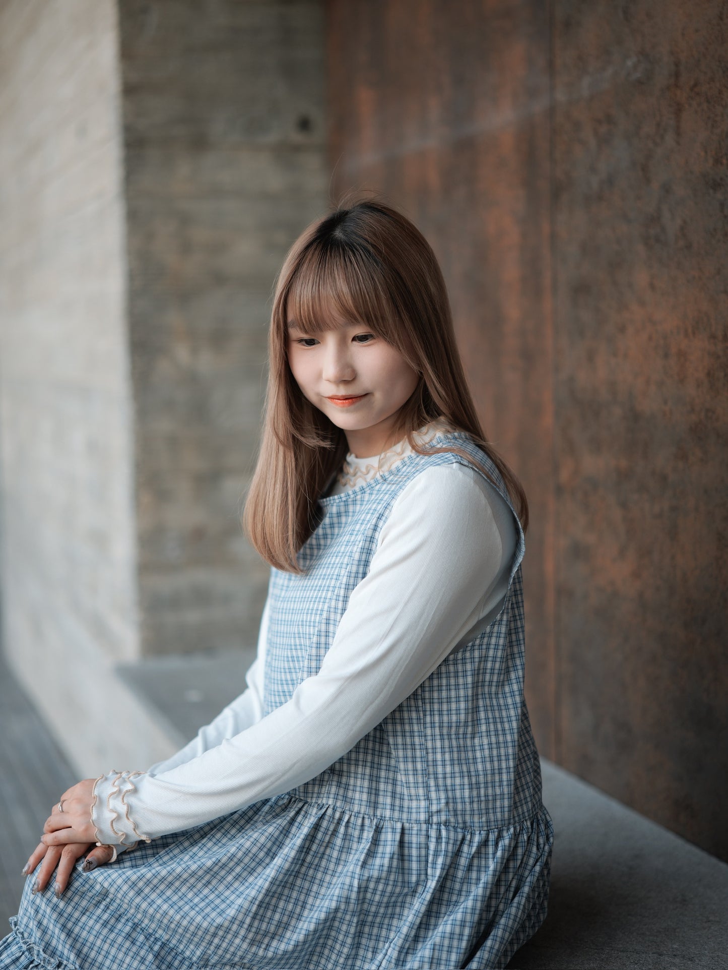 最新！棉花糖soft多色層層捲邊Top｜9色入