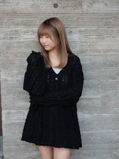 marshmallow • 日系波紋絨outer｜2色入
