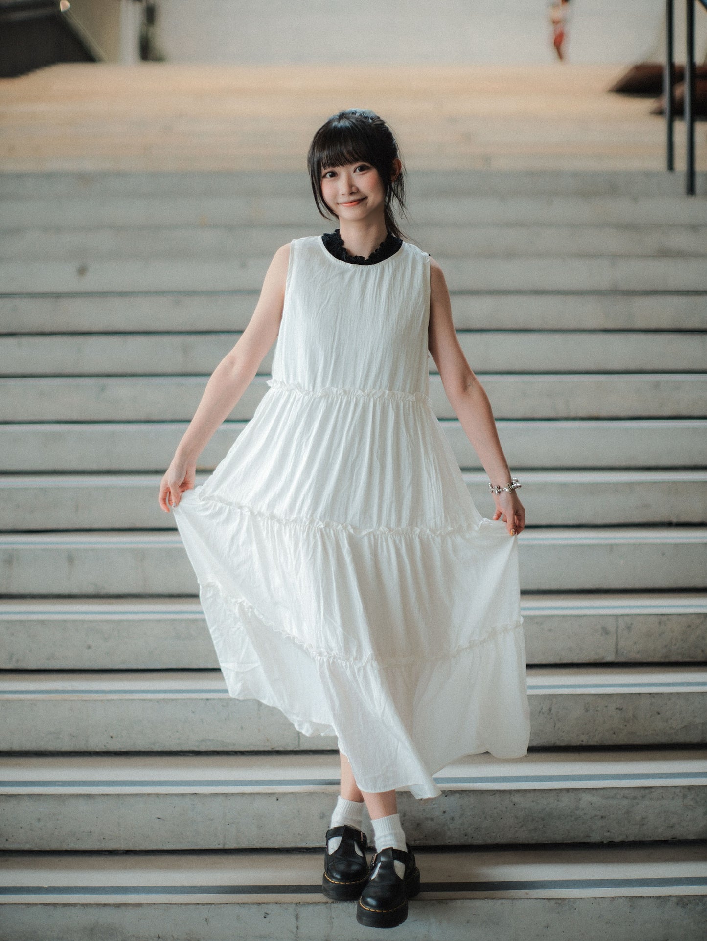 涼感背心ruffle蛋糕ops｜7色入