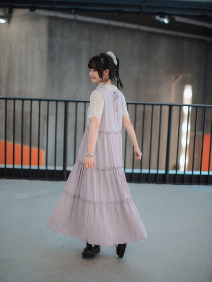 涼感背心ruffle蛋糕ops｜7色入