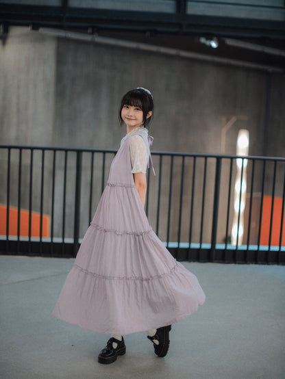 涼感背心ruffle蛋糕ops｜7色入